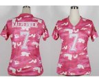 nike women nfl san francisco 49ers #7 colin kaepernick pink [fas