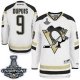 Men Pittsburgh Penguins #9 Pascal Dupuis White 2014 Stadium Series 2017 Stanley Cup Finals Champions Stitched NHL Jersey