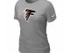 Women Atlanta Falcons L.Grey T-Shirts