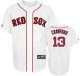 youth mlb jerseys boston red sox #13 crawford white cheap jersey