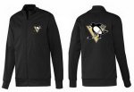 NHL jerseys Pittsburgh Penguins Zip Jackets Black-1