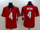 Men's NFL Houston Texans #4 Deshaun Watson Nike Red 2017 Draft Pick Vapor Untouchable Limited Jerseys