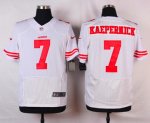 nike san francisco 49ers #7 kaepernick white elite jerseys