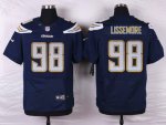 nike san diego chargers #98 lissemore blue elite jerseys