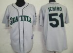 Baseball Jerseys seattle mariners #51 ichiro grey