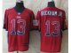 Nike New York Giants #13 Odell Beckham Jr red jerseys [Drift Fas