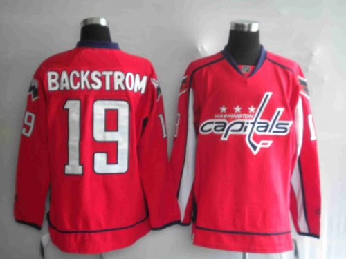 Hockey Jerseys washington capital #19 backstrom red