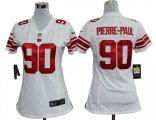 nike women nfl new york giants #90 pierre.paul white jerseys