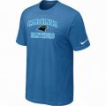 Carolina Panthers T-shirts light blue