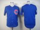 mlb chicago cubs blank blue jerseys