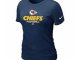 Women Kansas City Chiefs deep Blue T-Shirt