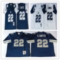Football Men's Dallas Cowboys #22 E.SMITH Mitchell & Ness Retired Player Throwback Jersey