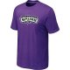 nba san antonio spurs big & tall primary logo purple T-Shirt