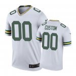 Green Bay Packers #00 Custom Nike color rush White Jersey