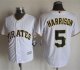 mib jerseys Pittsburgh Pirates #5 Harrison White New Cool Base S