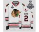 nhl chicago blackhawks #2 keith white [2013 stanley cup]