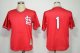 mlb st.louis cardinals #1 smith m&n red 1985 jerseys