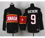 youth nhl team canada #9 duchene black [2014 winter olympics]