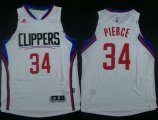 NBA jerseys Los Angeles Clippers #34 Pierce White Stitched
