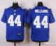 nike new york giants #44 williams blue elite jerseys