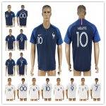 France Soccer Jersey Short Sleeves 2018 Russia FIFA World Cup Jerseys