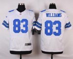 nike dallas cowboys #83 williams white elite jerseys