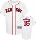 youth mlb jerseys boston red sox #15 pedroia white cheap jerseys