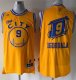 nba golden state warriors #9 andre iguodala gold throwback the c