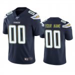 Los Angeles Chargers Custom Navy 100th Season Vapor Limited Jersey