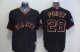 Men's mlb san francisco giants #28 buster posey black Stitched cool base Jerseys with world series patch