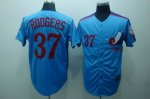 Baseball Jerseys montreal expos #37 rodgers m&n blue