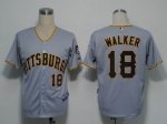 Baseball Jerseys pittsburgh pirates #18 walker grey(cool base)
