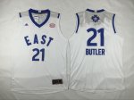 2016 nba all star chicago bulls #21 jimmy butler white jerseys