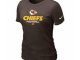 Women Kansas City Chiefs Brown T-Shirt