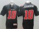 cfl ottawa redblacks #10 johnson black jerseys