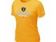 Women Okaland Raiders Yellow T-Shirt