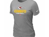 Women Kansas City Chiefs light Grey T-Shirt