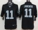 nike nfl oakland raiders #11 janikowski black jerseys [nike limi