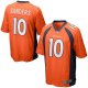Men's NFL Denver Broncos #10 Emmanuel Sanders Nike Orange Game Jersey