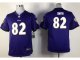 nike youth nfl baltimore ravens #82 smith purple jerseys