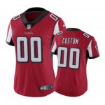 Atlanta Falcons Custom Red Nike Game Jersey - Women