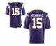 nike nfl minnesota vikings #15 jennings purple jerseys [game]