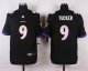 nike baltimore ravens #9 tucker black elite jerseys