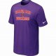 Tampa Bay Buccaneers T-shirts purple