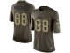 nike nfl green bay packers #88 ty montgomery army green salute to service limited jerseys