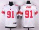 nike new york giants #91 ayers white elite jerseys