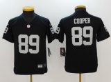 Youth NFL Oakland Raiders #89 Amari Cooper Nike Black Vapor Untouchable Limited Jerseys