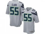 Youth Nike Seattle Seahawks #55 Frank Clark Grey Jerseys