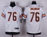 nike chicago bears #76 goldman white elite jerseys