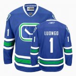 youth Hockey Jerseys vancouver canucks #1 luongo blue 3rd